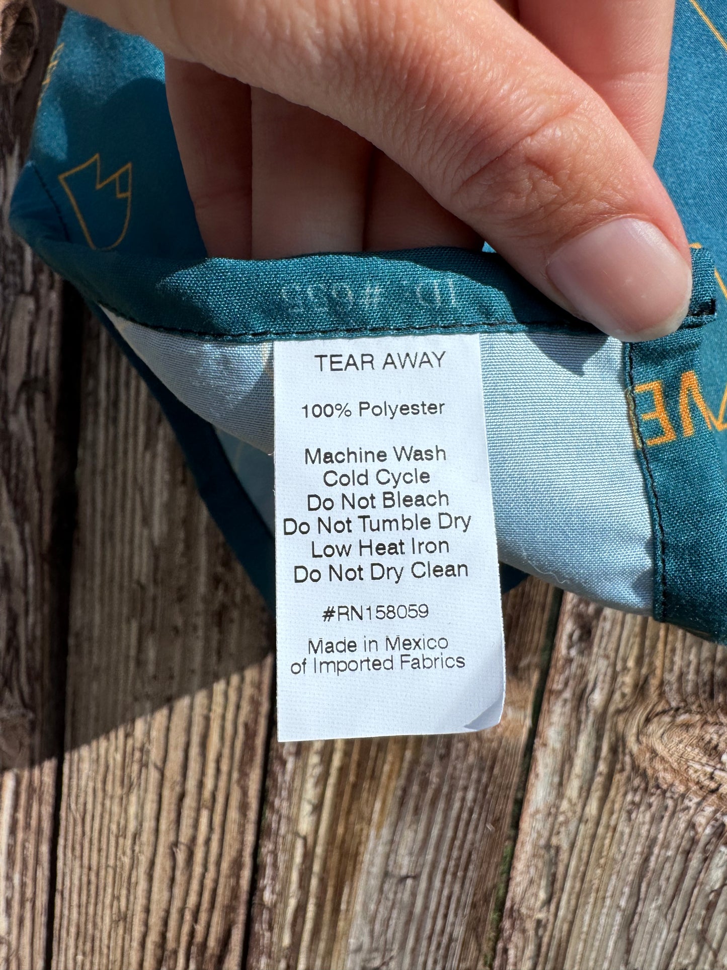 Ruff Camp Blue/Orange Large/XL Sample