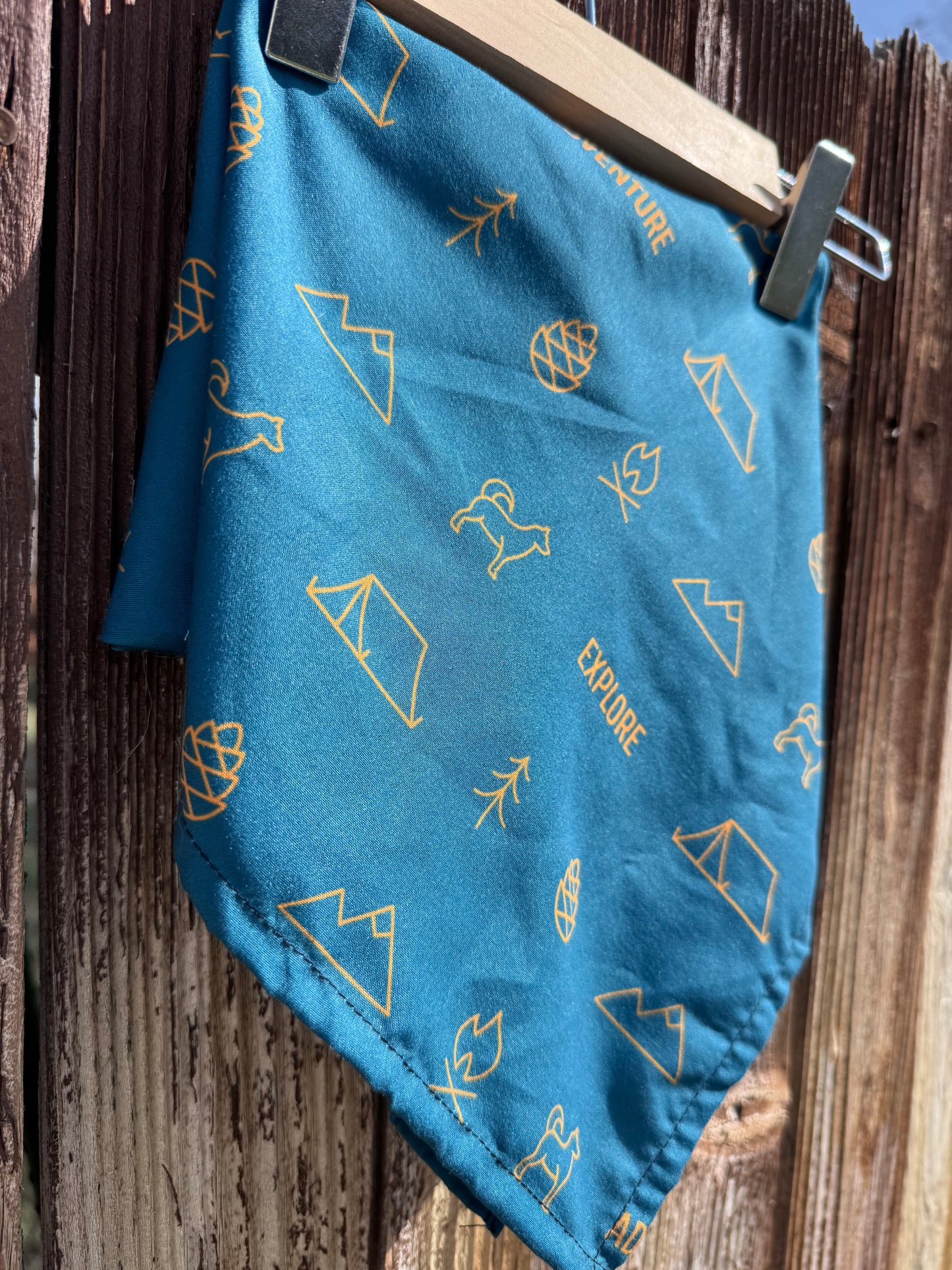 Ruff Camp Blue/Orange Large/XL Sample