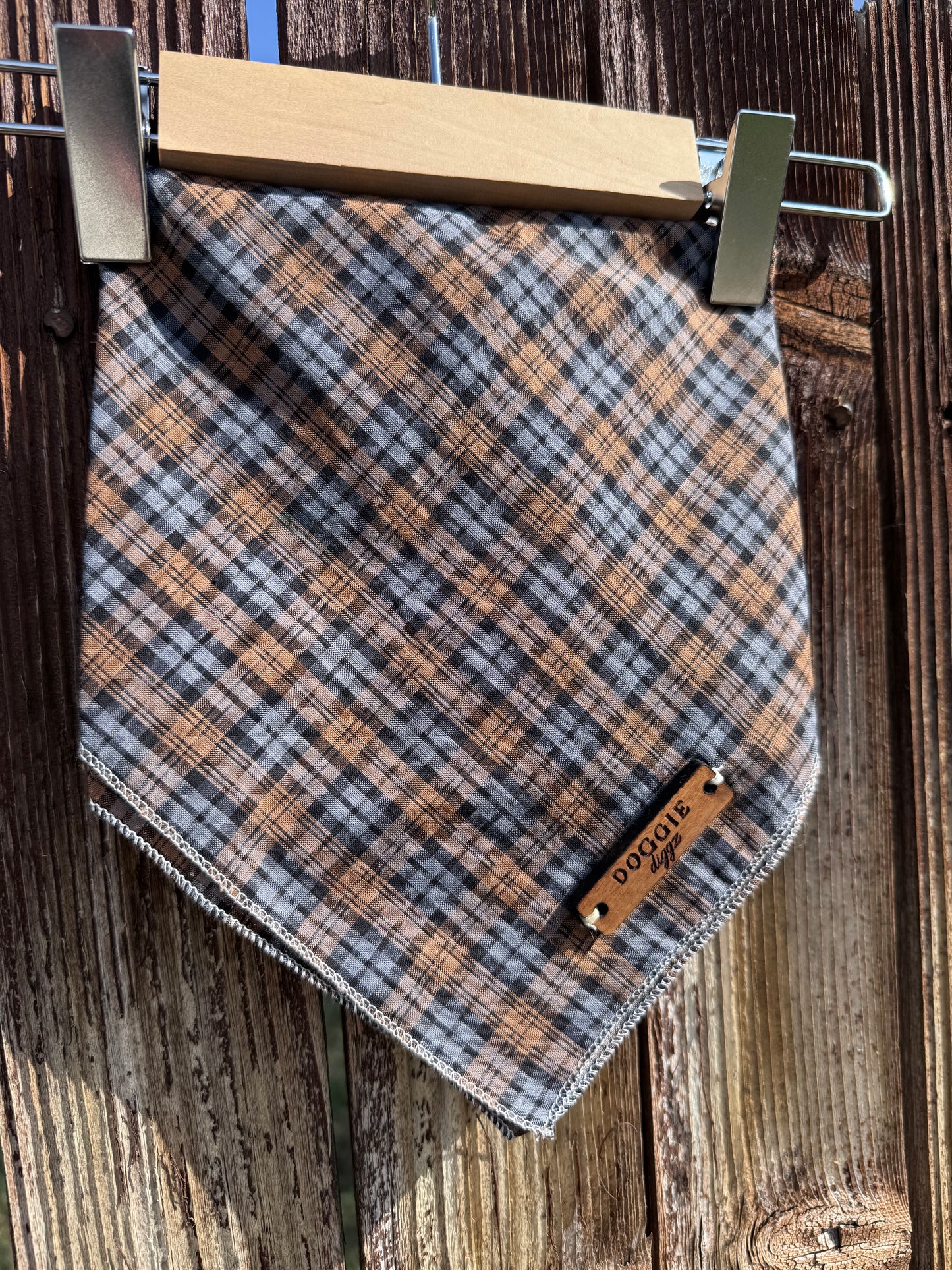Autumn Trails Upcycled Bandana