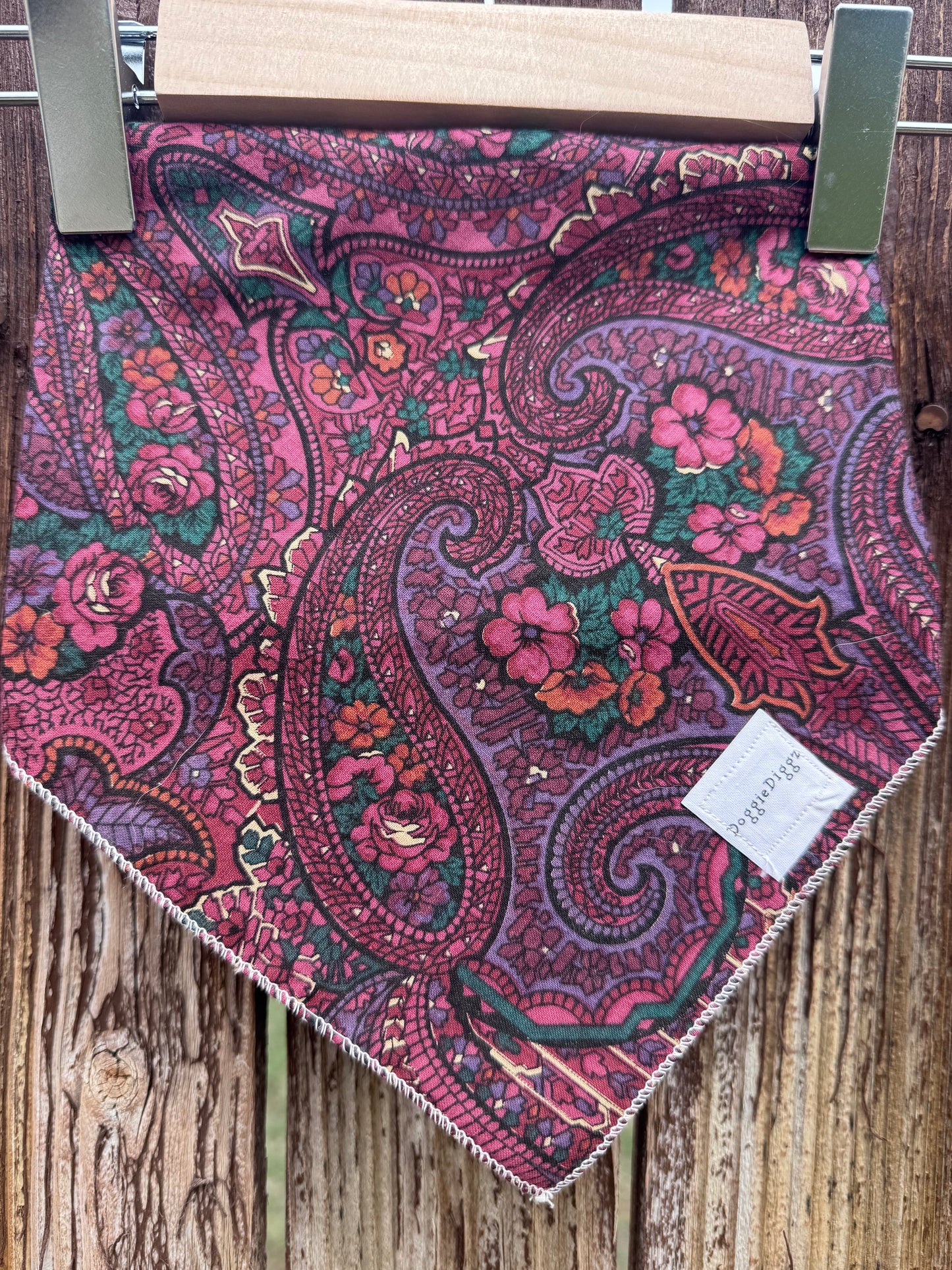 Paisley Upcycled Bandana