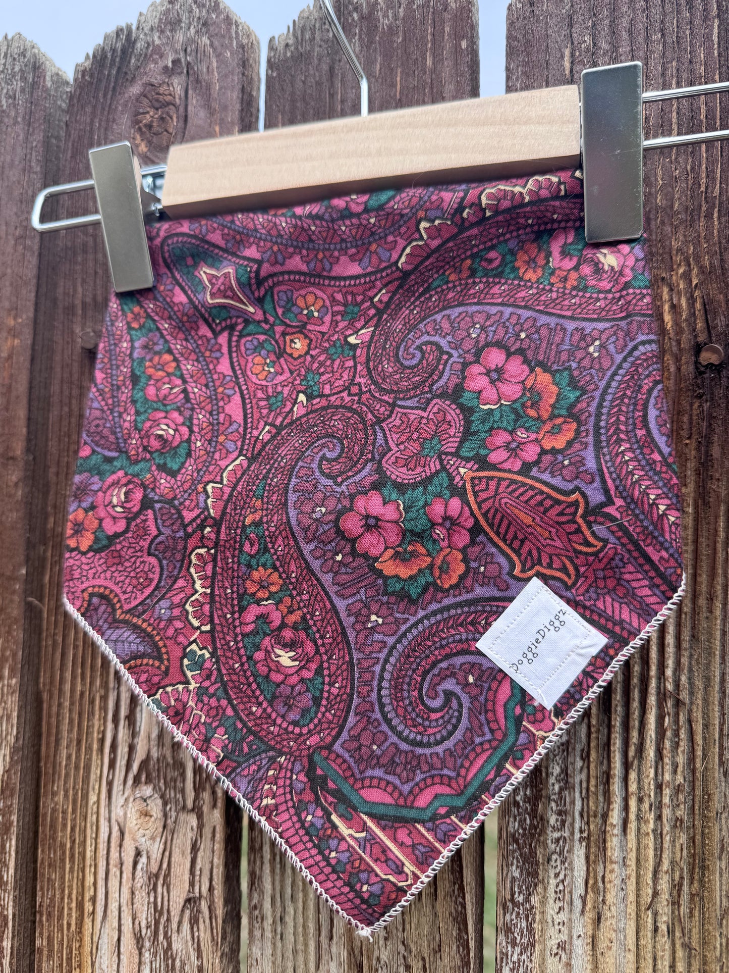 Paisley Upcycled Bandana