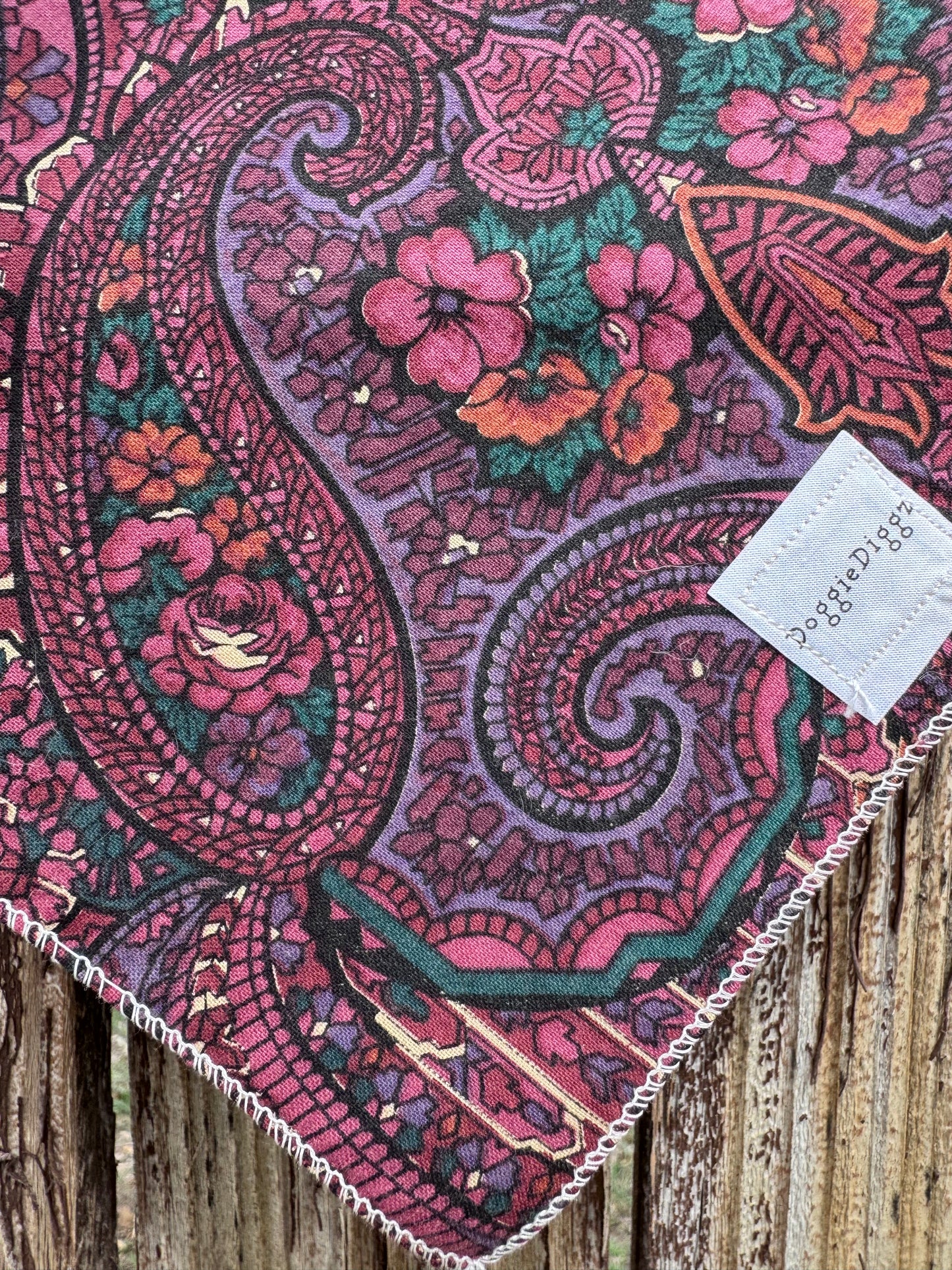 Paisley Upcycled Bandana