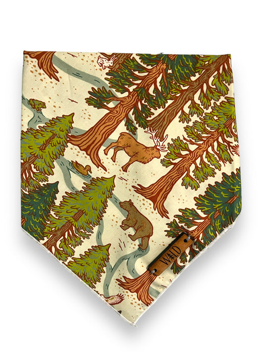 Forest Bound Dog Bandana