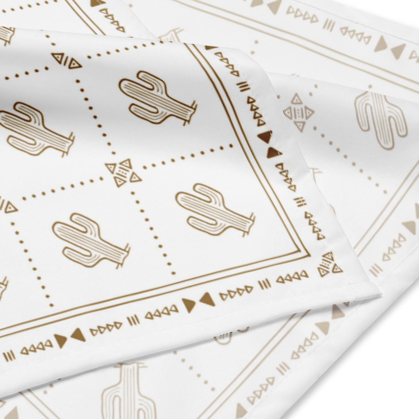 a close up of a piece of paper on a cloth