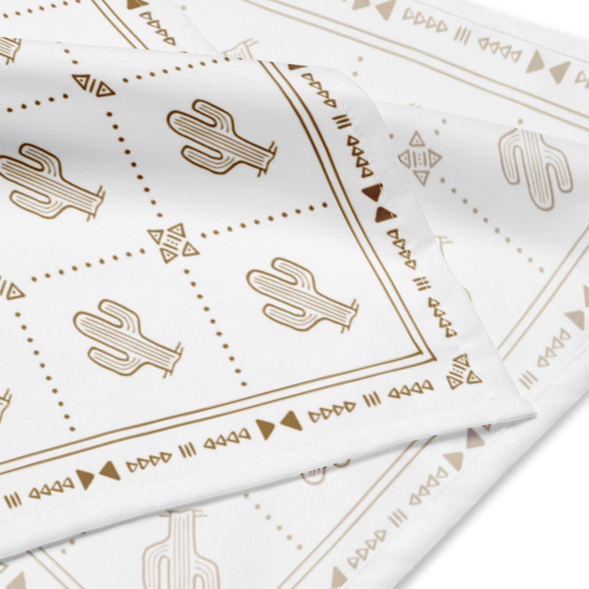 a close up of a piece of paper on a cloth