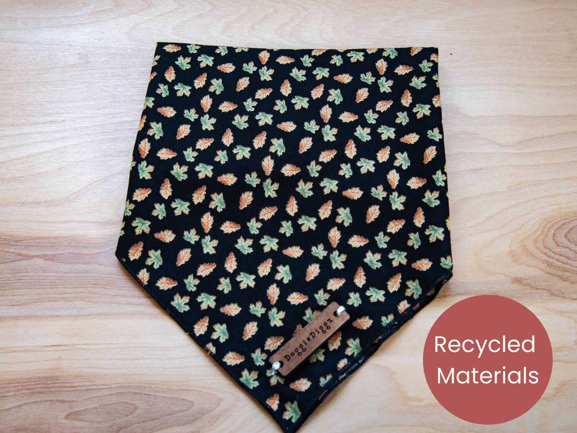 a sign that is sitting on a bed