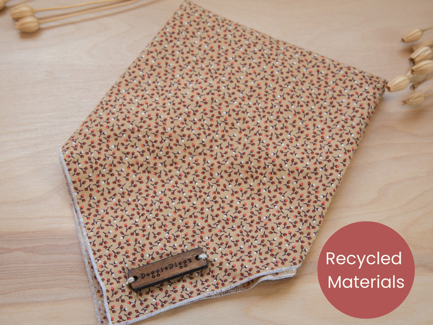 a close up of a cloth on a table