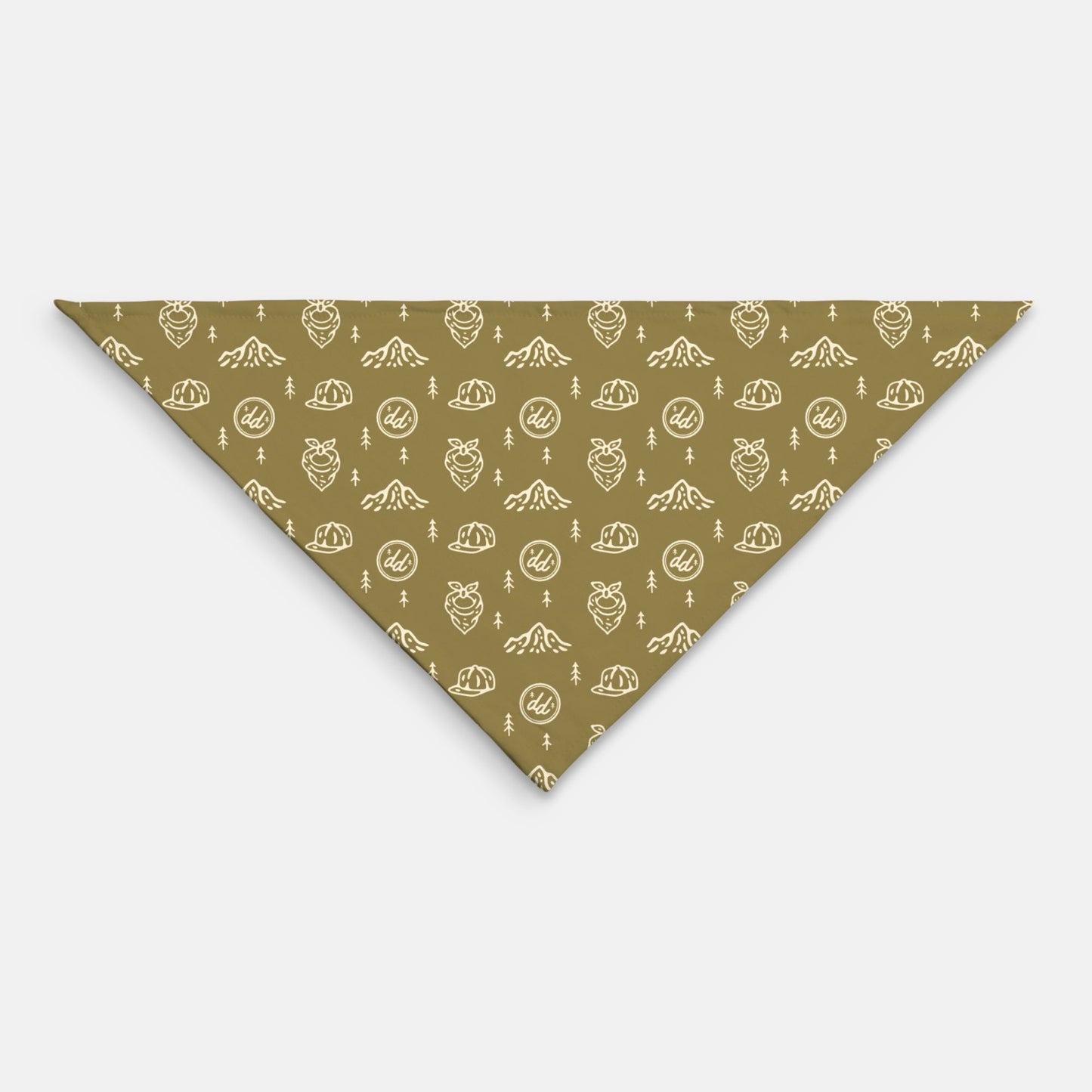 DoggieDiggz Bandana in Green