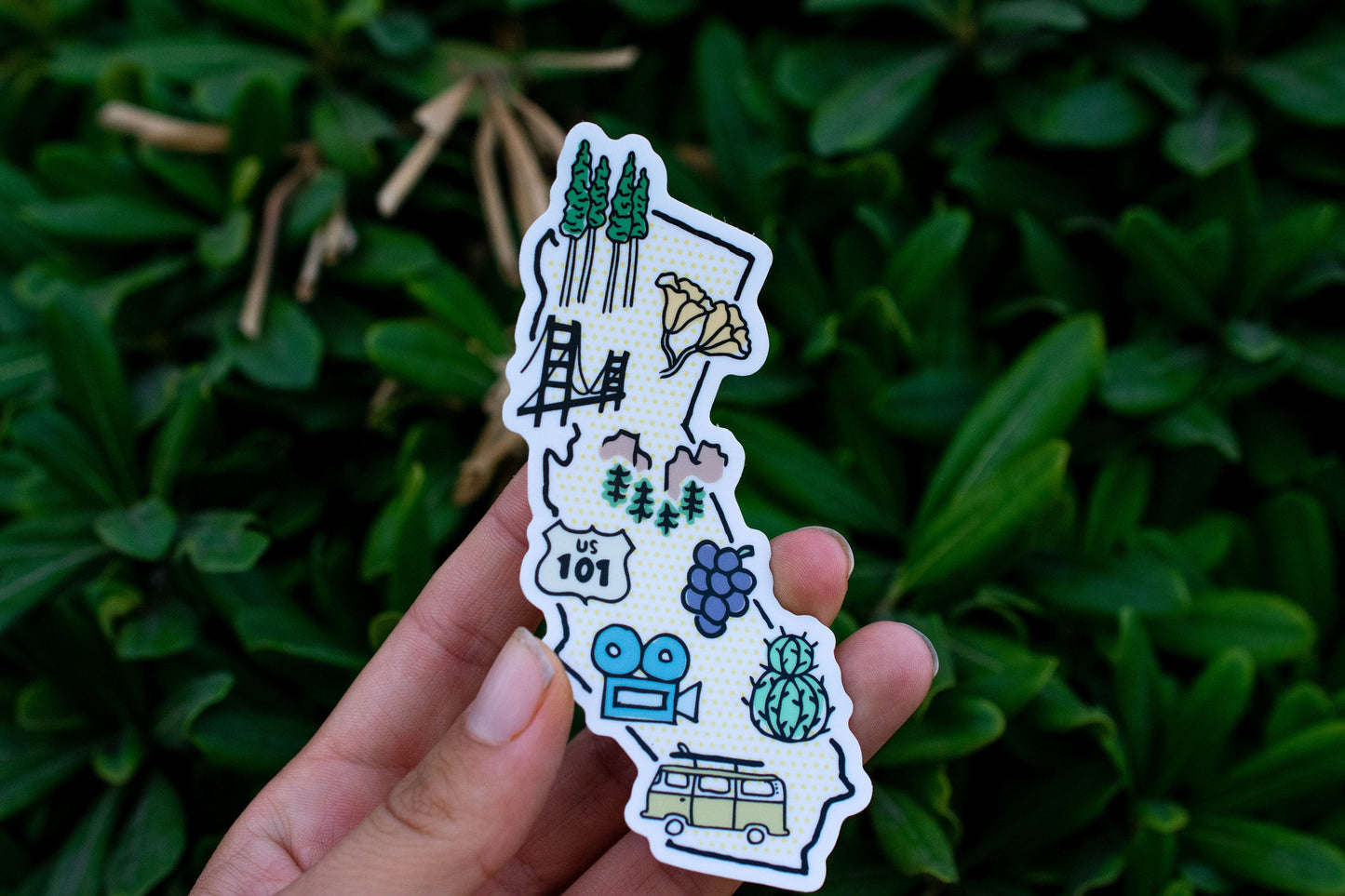 California Dreamin Sticker