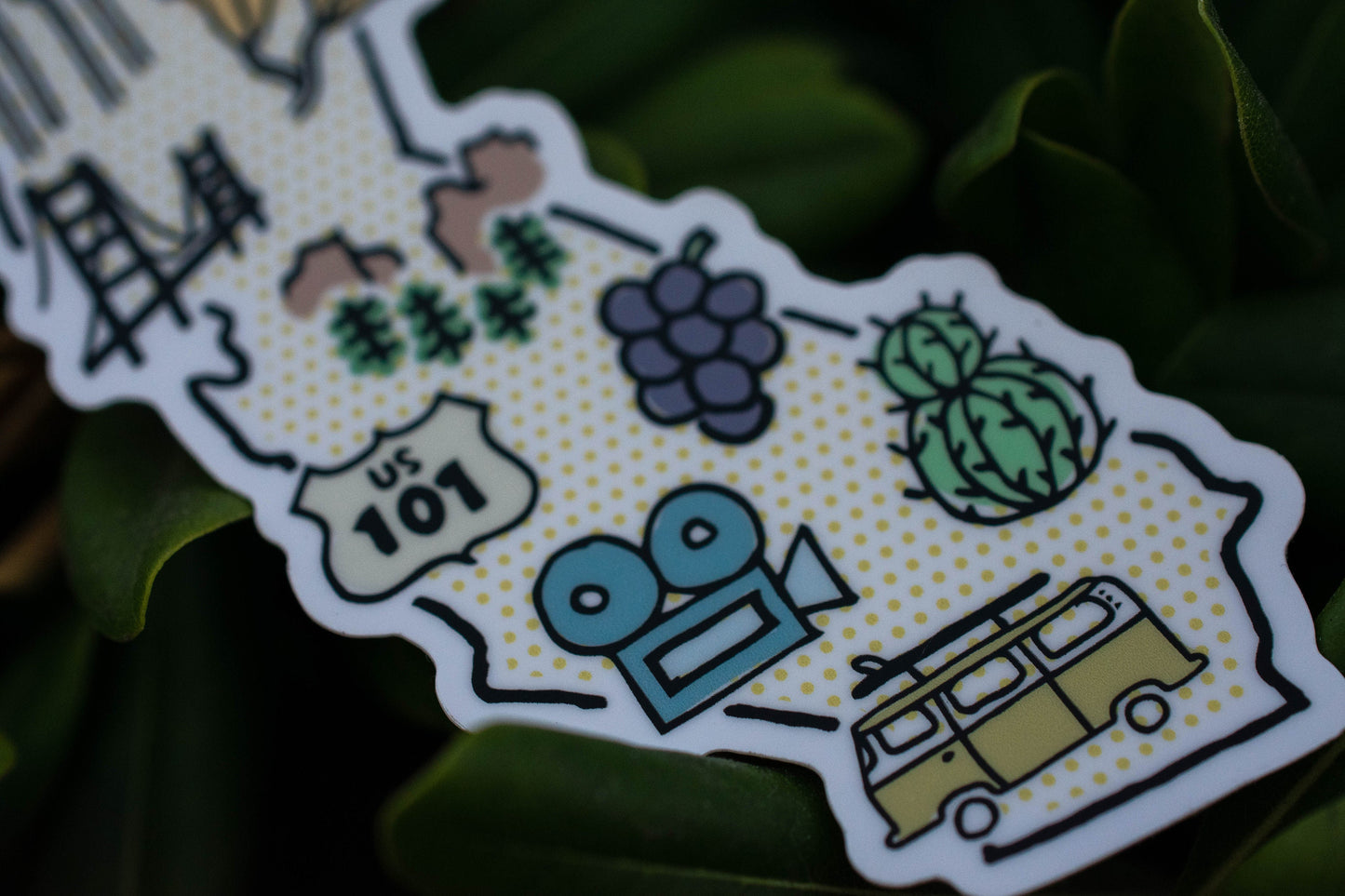 California Dreamin Sticker