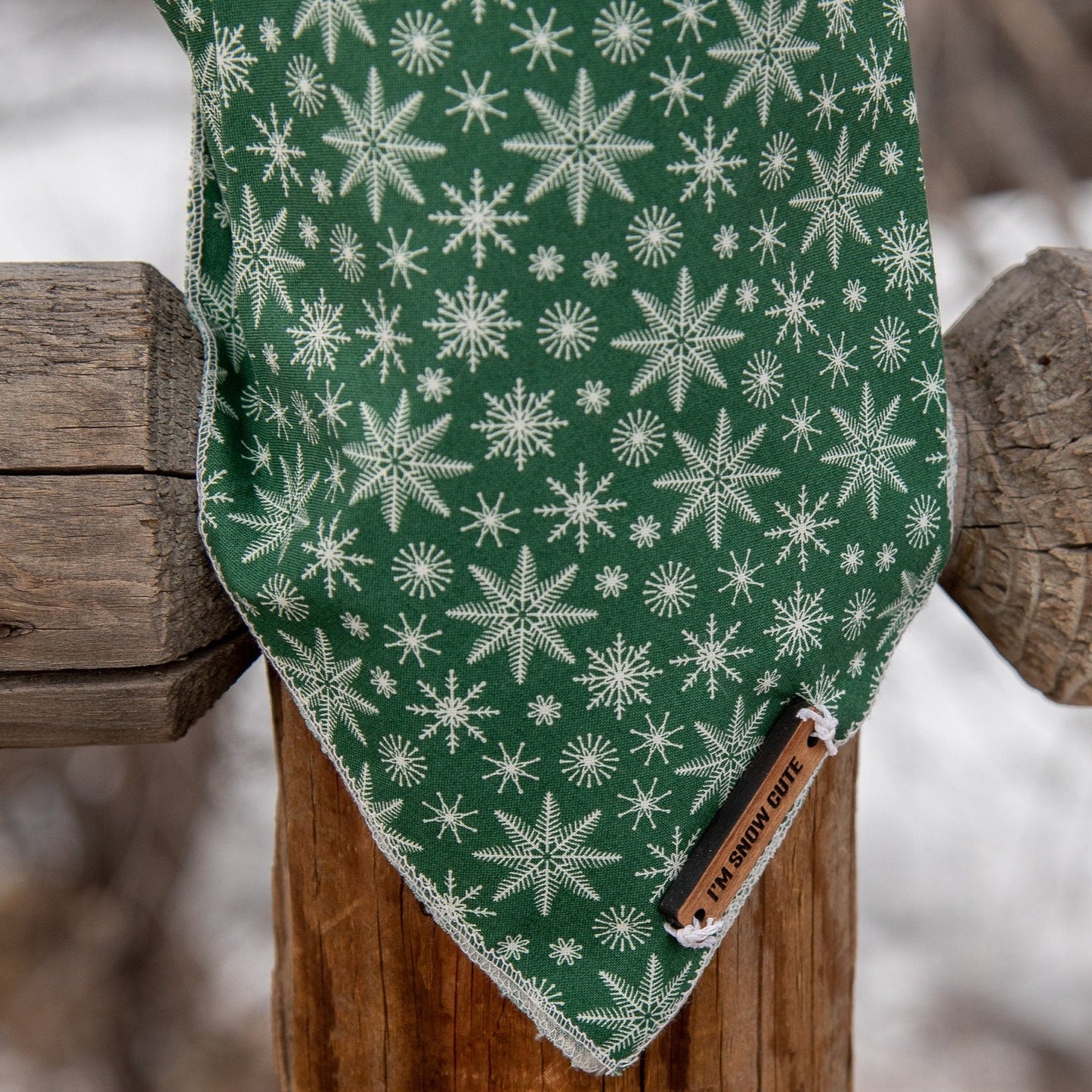 Snowflake Dog bandana