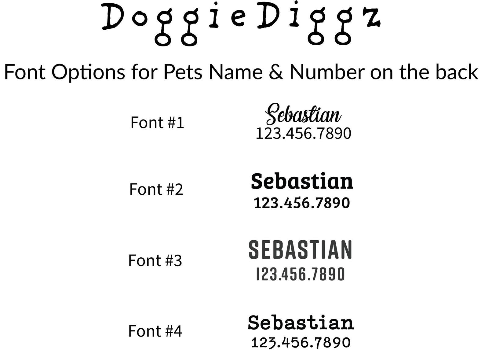 List of Fonts